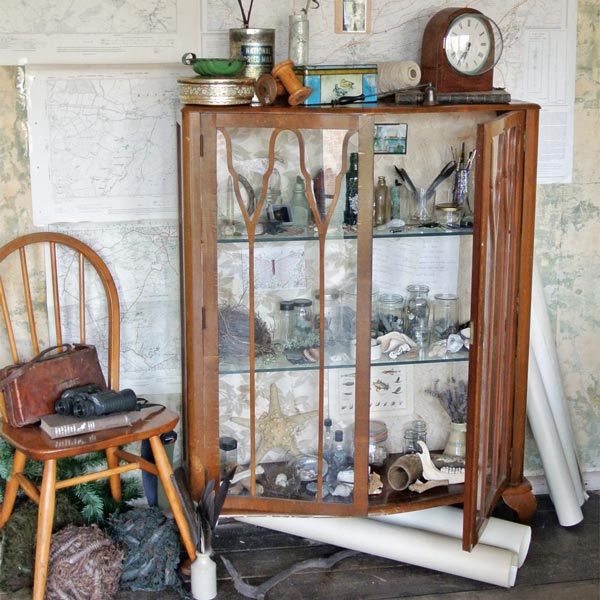 CT UnBoxed Botanicals Curio Cabinet from A Field Guide