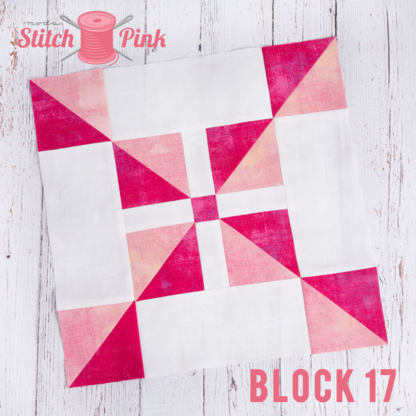 Stitch Pink Block 17 Casablanca