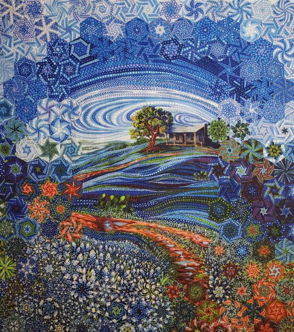 Dreamscapes quilt by Kathy Kennedy
