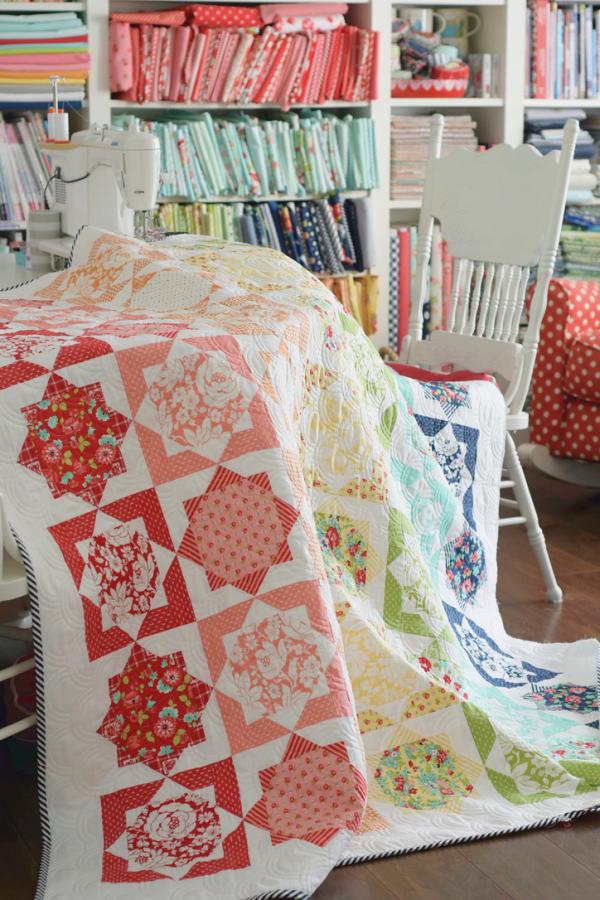 Bonnie and Camille quilt chair